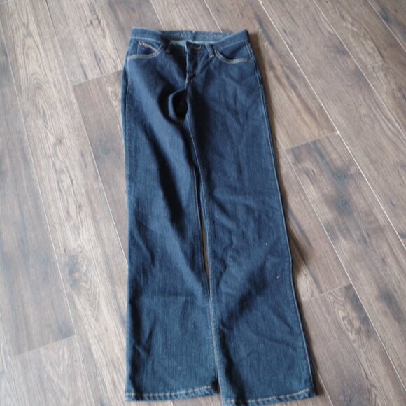 New Dark Blue Wrangler Women's Jean - Picture 4 of 7
